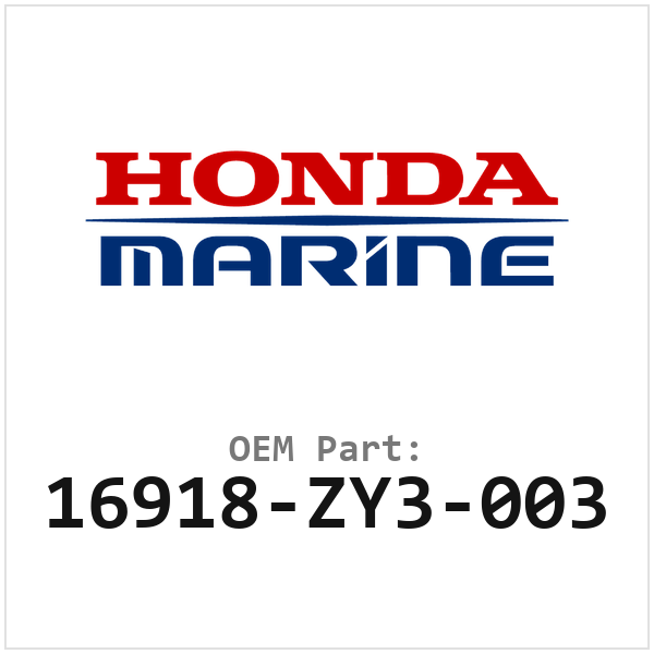 Honda O-ring (16918-ZY3-003)