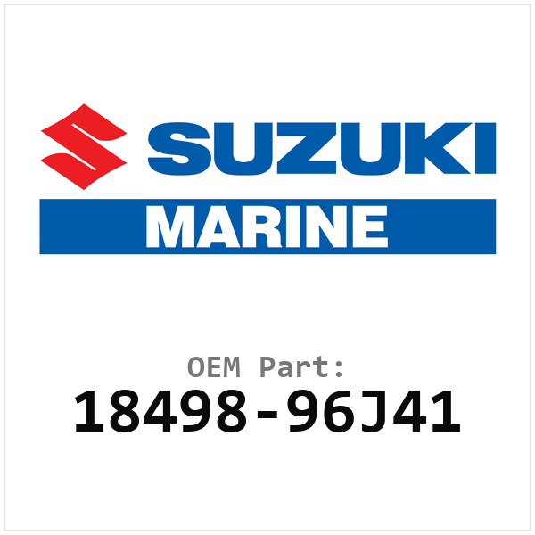 Suzuki OEM 18498-96J41