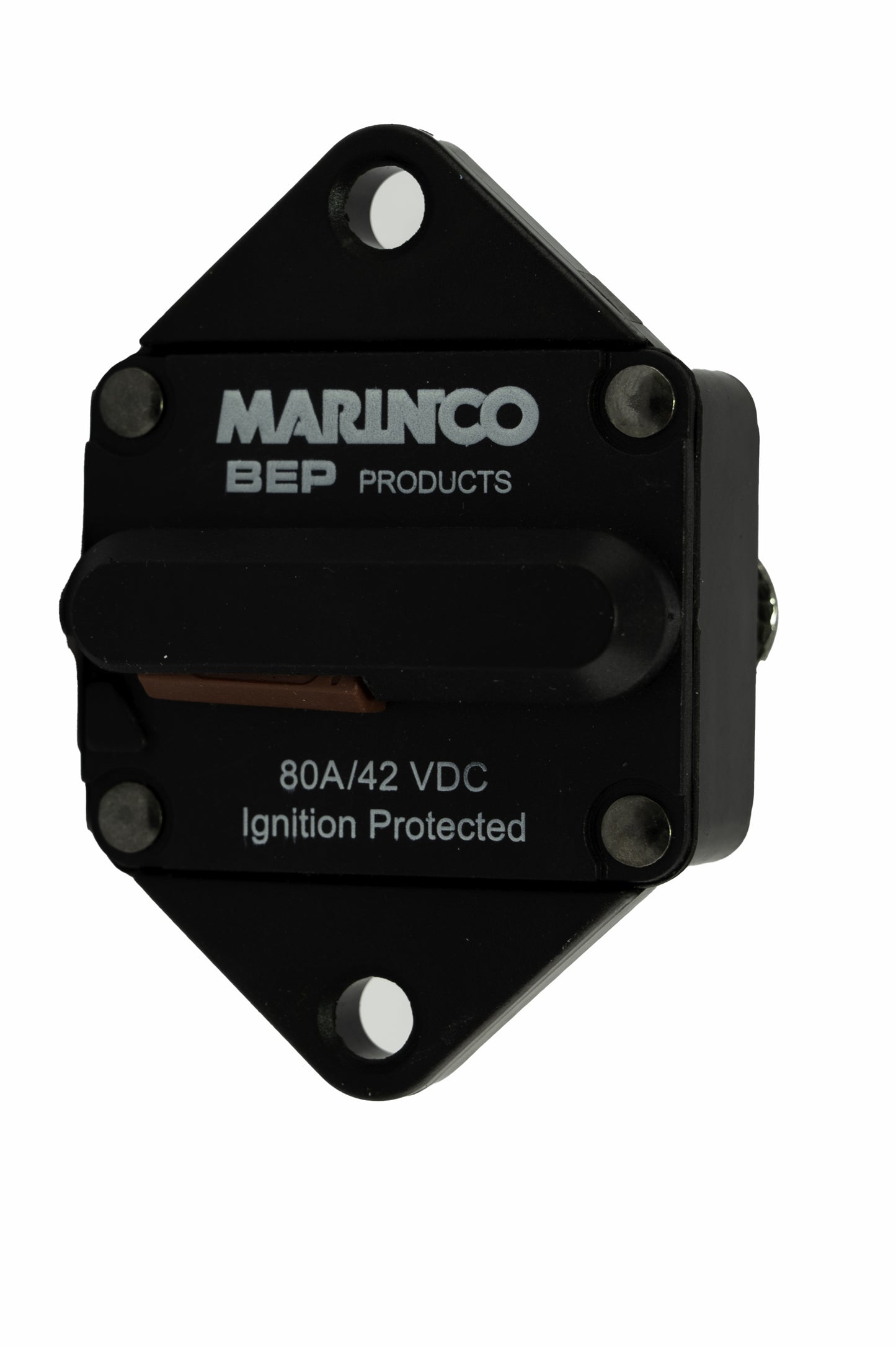 BEP Marine circuit breaker HD 80A switchable reset panel mount (185080P-DSP)