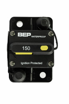BEP Marine circuit breaker HD 150A switchable reset surface mount (185150F-DSP)