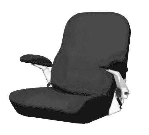 Pörtner stuurstoel Varius H zwart (20150.719)