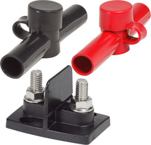 Blue Sea Systems PowerPost dual 2x 3/8 inch stiften met isolatie (2017-BSS)