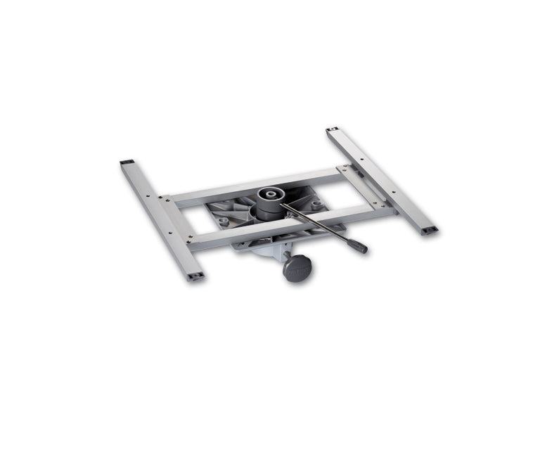 Zwaardvis tafeldrager met slede tbv zuil ø60mm (246046)