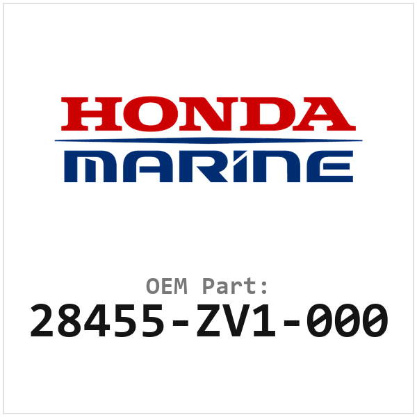 Honda Afdichtingsrubber motorblok (28455-ZV1-000)