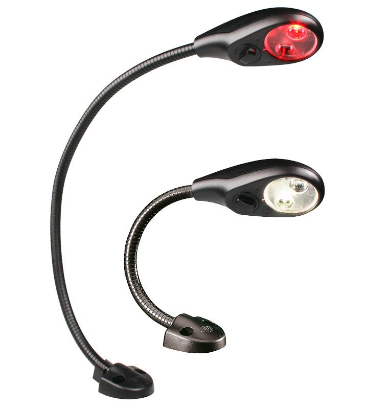Hella flexispot 150mm zwart/LED rood/wit (2JA343 720-522)