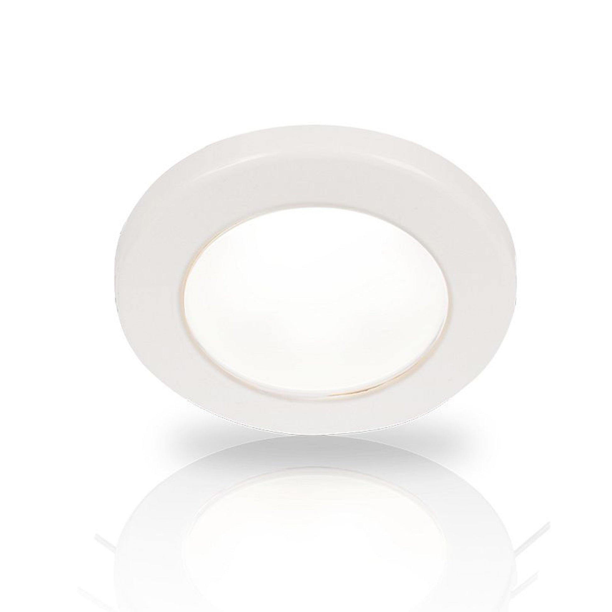 Hella EuroLED 75 inbouwspot 24V IP67 wit kunststof (2JA958 109-111)