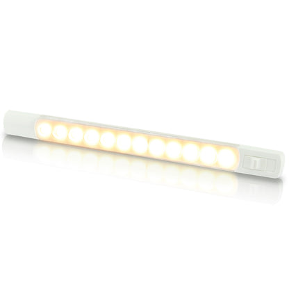 Hella surface strip lamp warm wit/blauw 24V schakelaar (2JA958 121-511)