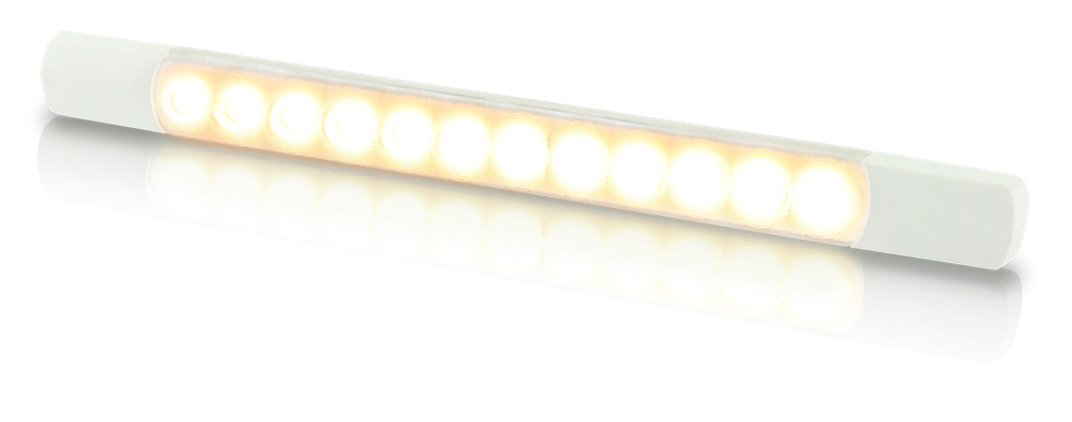 Hella surface strip lamp warm wit 24Vdc (2JA958 124-501)