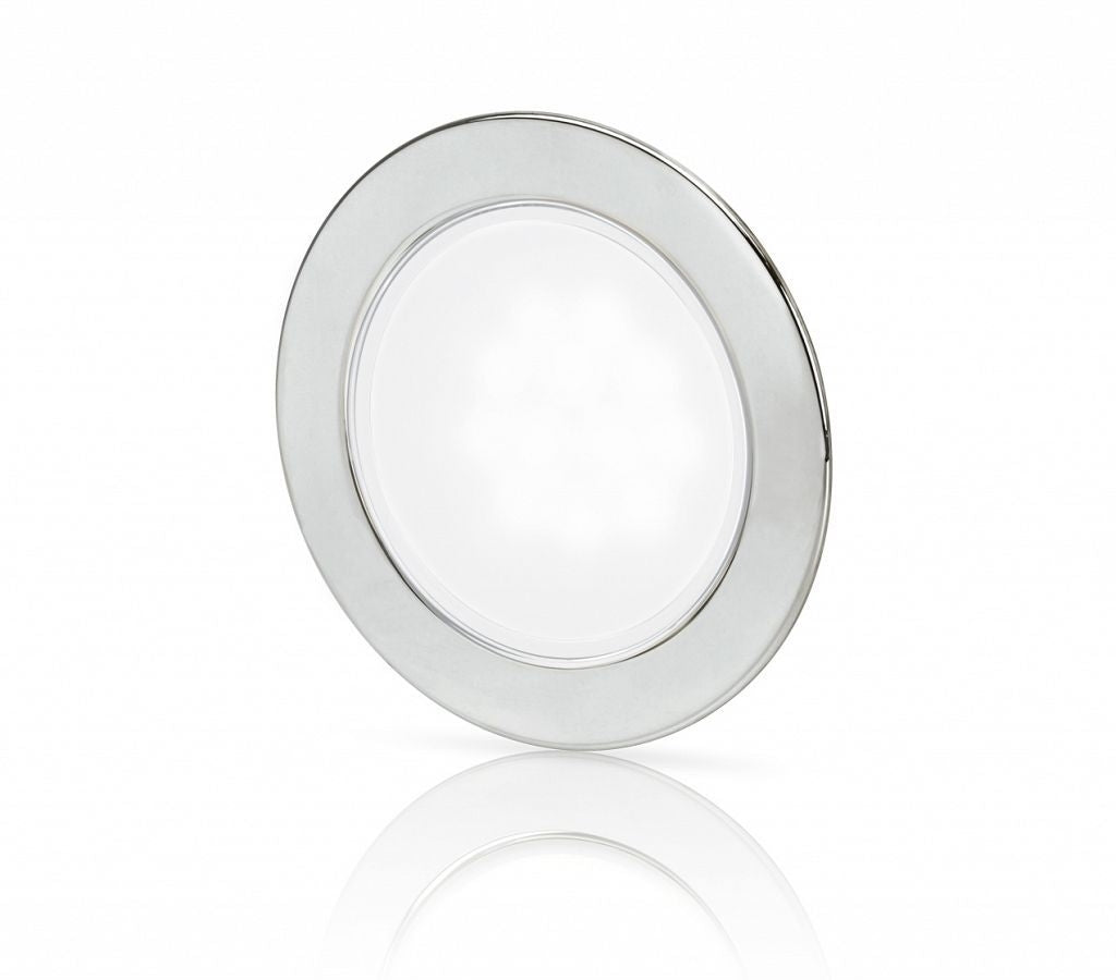 Hella Down light EuroLED 95 rond rvs met wit licht veerbevestiging (2JA958 340-011)