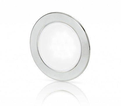 Hella Down light EuroLED 95 rond rvs met wit licht veerbevestiging (2JA958 340-011)