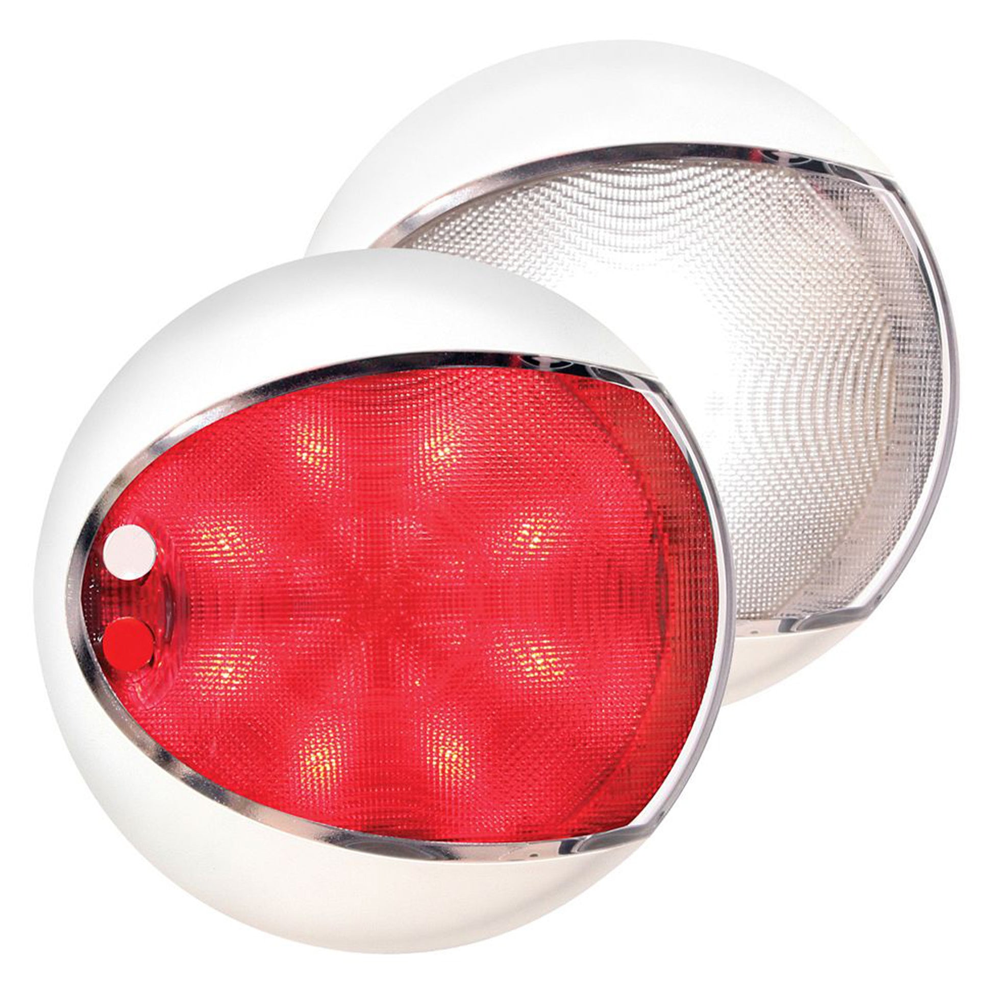 Hella EuroLED Touch cabinelamp wit wit/rood dimbaar (2JA959 950-121)