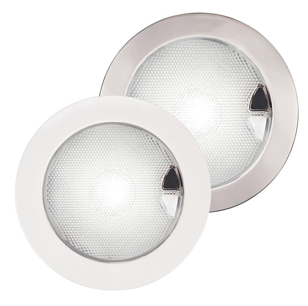 Hella EuroLED 150 on/off Touch inbouwspot 9-33V gepolijst rvs316 met wit licht (2JA980 630-511)
