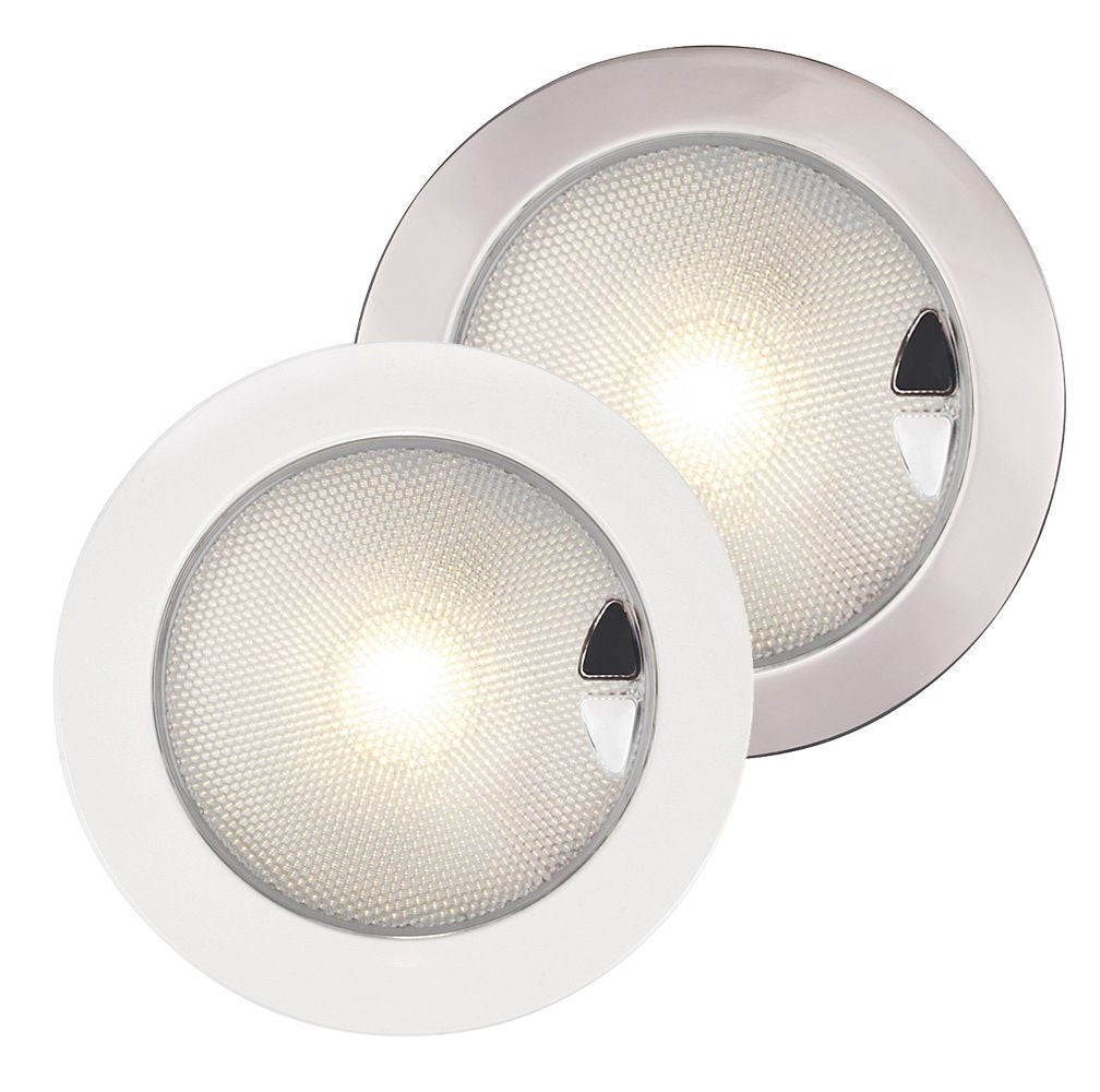 Hella EuroLED 150 on/off Touch inbouwspot 9-33V wit met warm wit licht (2JA980 630-601)