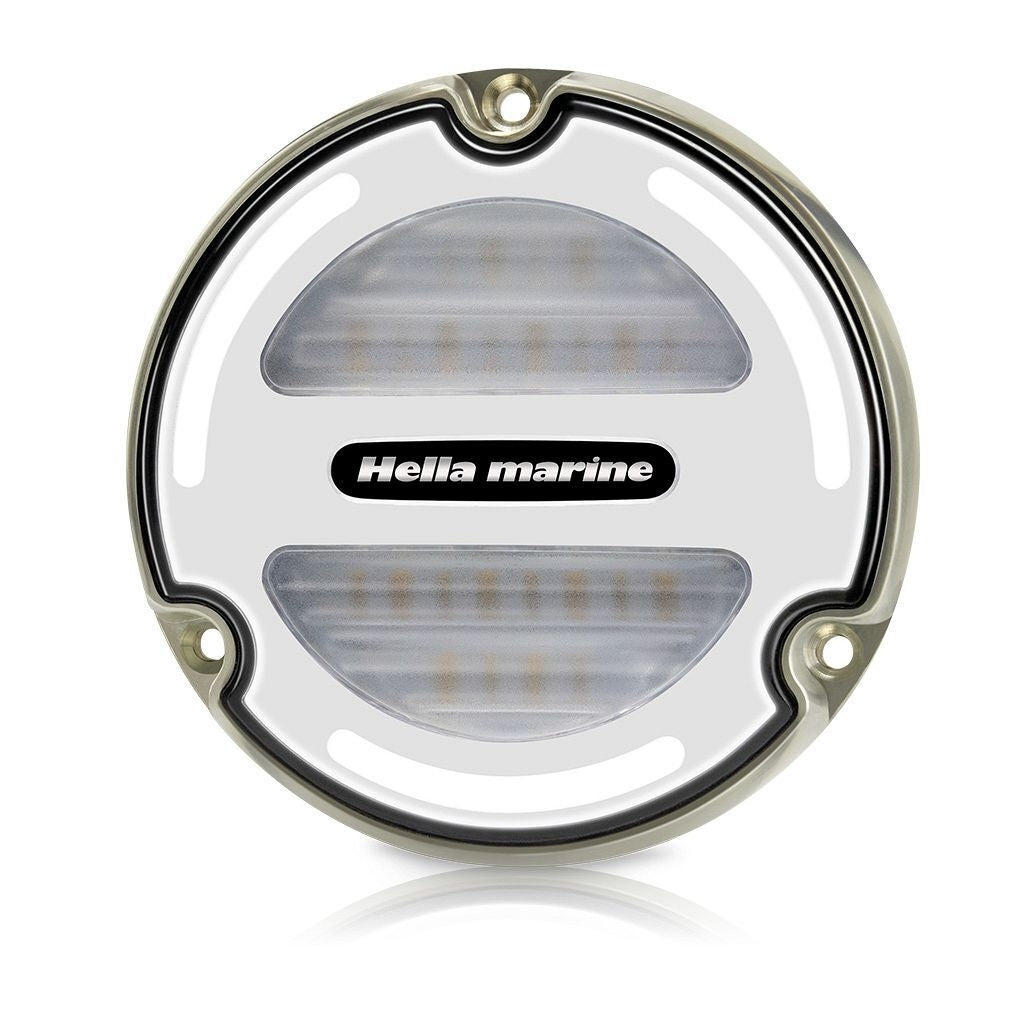 Hella Apelo A3 brons / blauw-wit / lens wit 30W 6000Lumen / sleeve (2LT016 830-001)
