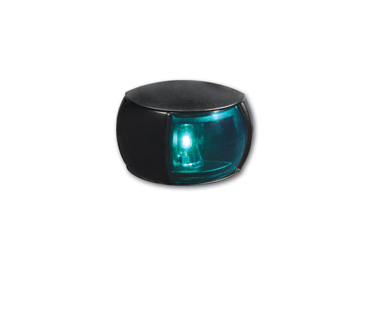 Hella NaviLED Compact stuurboordlicht zwart/helder 8-28V (2LT980 520-301)