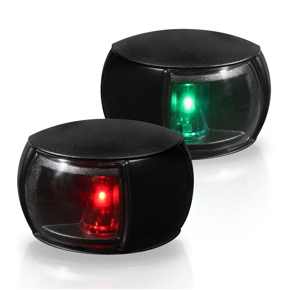 Hella NaviLED Compact stuurboordlicht/bakboordlicht zwart/helder (2LT980 520-901)