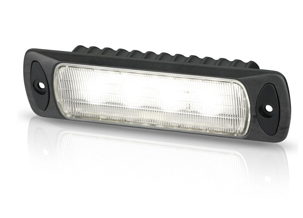 Hella Sea Hawk-R inbouwwerklamp zwarte behuizing 9-33V wide spread wit (2LT980 577-001)