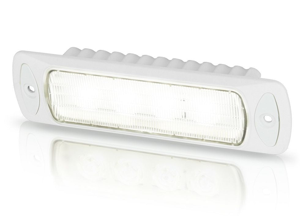 Hella Sea Hawk-R inbouwwerklamp witte behuizing 9-33V wide spread wit (2LT980 577-011)