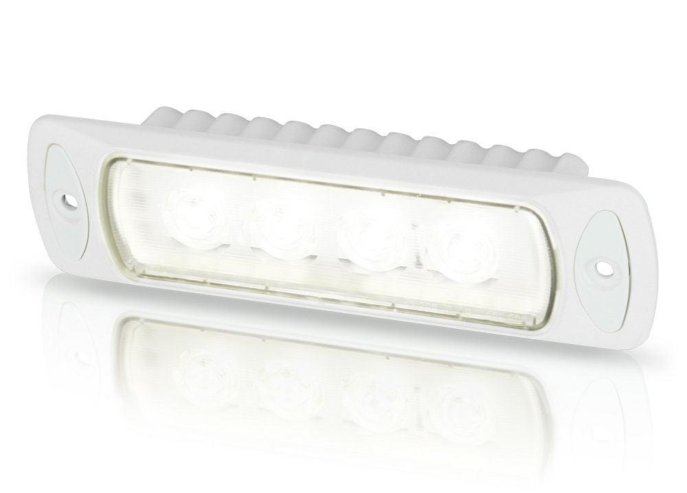 Hella Sea Hawk-R inbouwwerklamp witte behuizing 9-33V spot wit (2LT980 577-211)