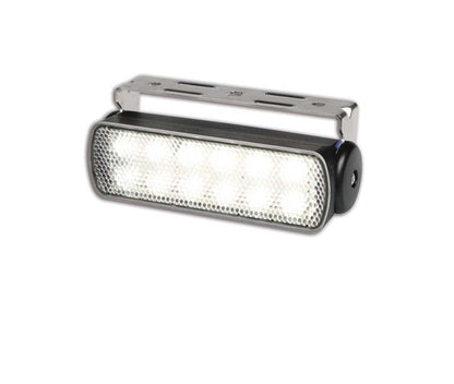Hella LED deklamp Sea Hawk zwart 9-33V/spread (2LT980 670-301)