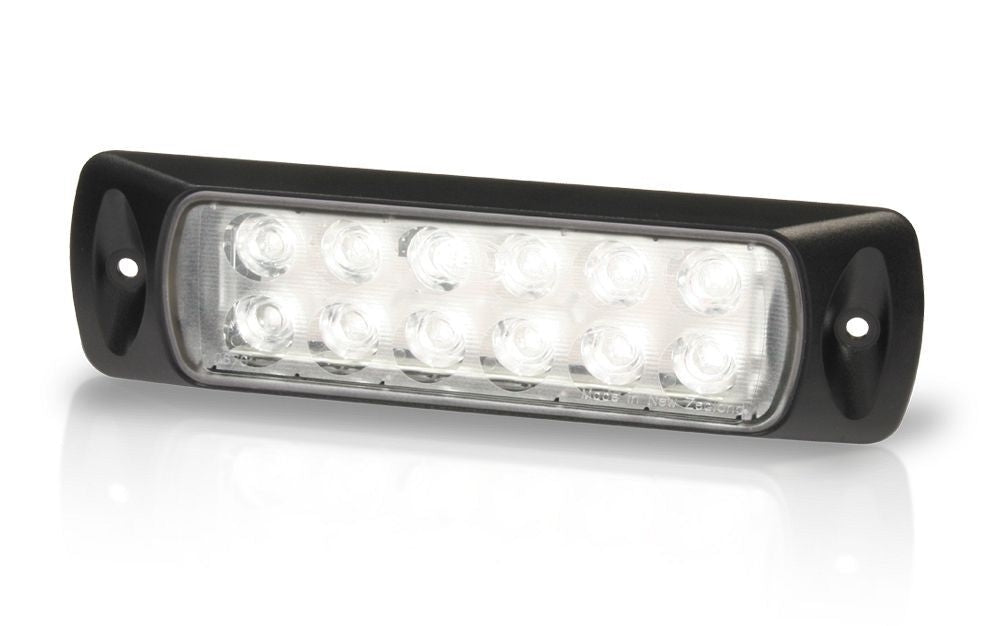 Hella Sea Hawk inbouwwerklamp zwarte behuizing 9-33V spot wit (2LT980 747-001)