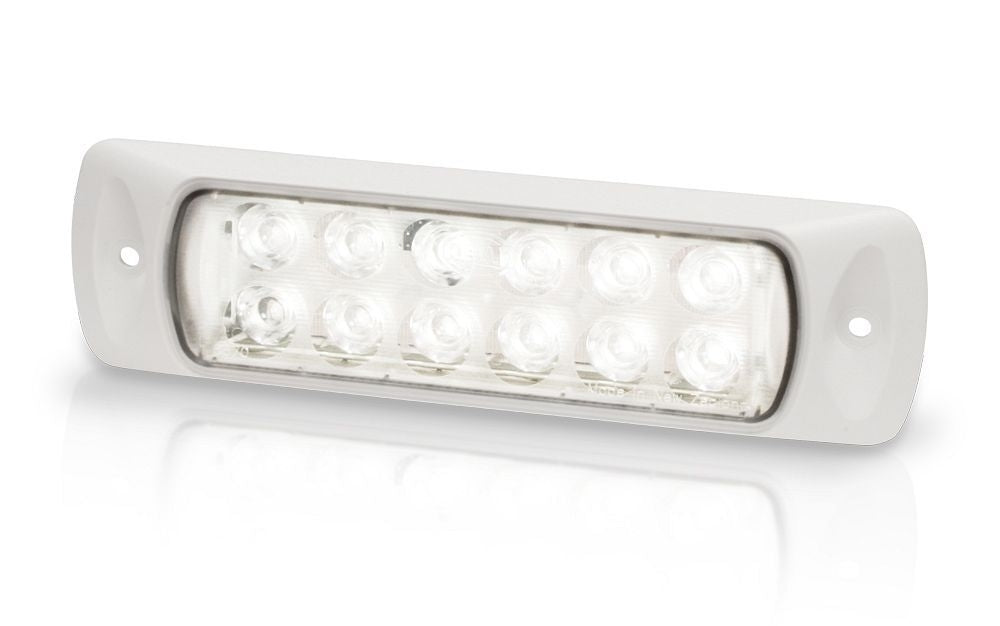 Hella Sea Hawk inbouwwerklamp witte behuizing 9-33V spot wit (2LT980 747-011)