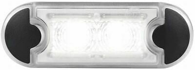 Hella LED inbouwlamp 12V rood licht/witte lens (2XT959 510-701)