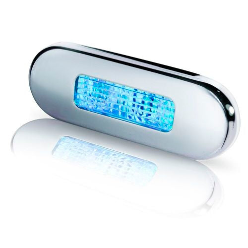 Hella LEd traplamp multivolt blauw/chroom (2XT959 680-611)