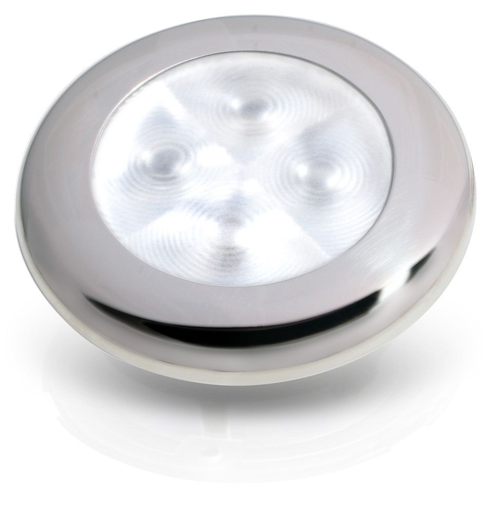 Hella spot SlimLine Round LED 24V wit/chroom (2XT980 501-021)