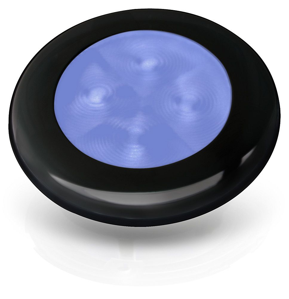 Hella spot SlimLine Round LED 12V blauw/zwart (2XT980 502-251)