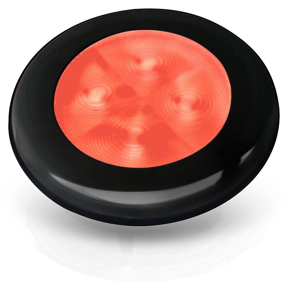 Hella spot SlimLine Round LED 12V rood/zwart (2XT980 507-251)