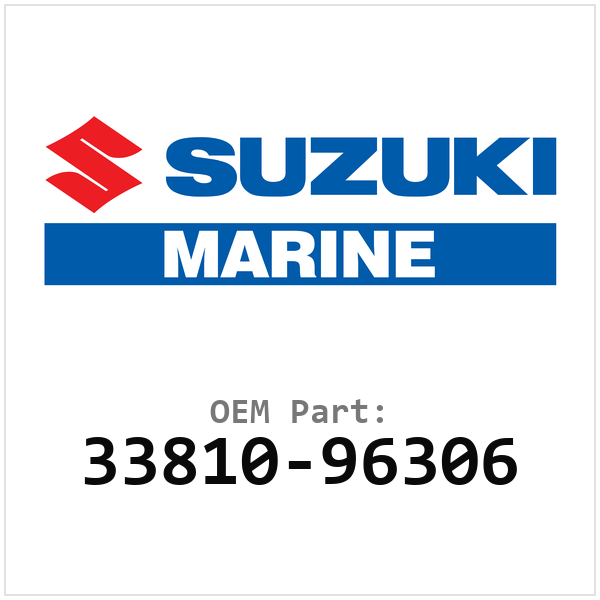 Suzuki OEM 33810-96306