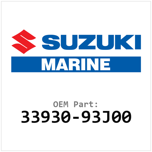 Suzuki OEM 33930-93J00