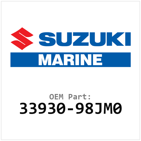 Suzuki OEM 33930-98JM0