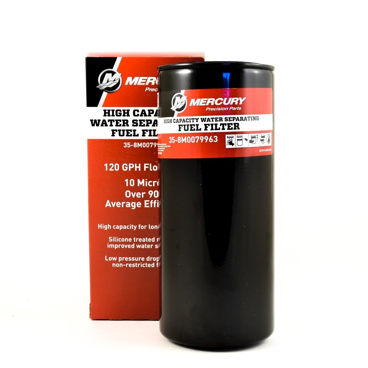 Mercury – High-Volume Water-Separating Fuel Filter | Remote Mount Systems | 35-8M0079963