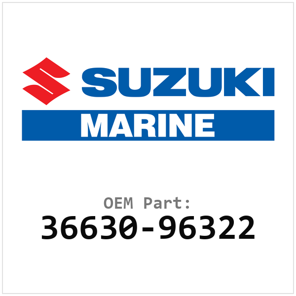 Suzuki OEM 36630-96322