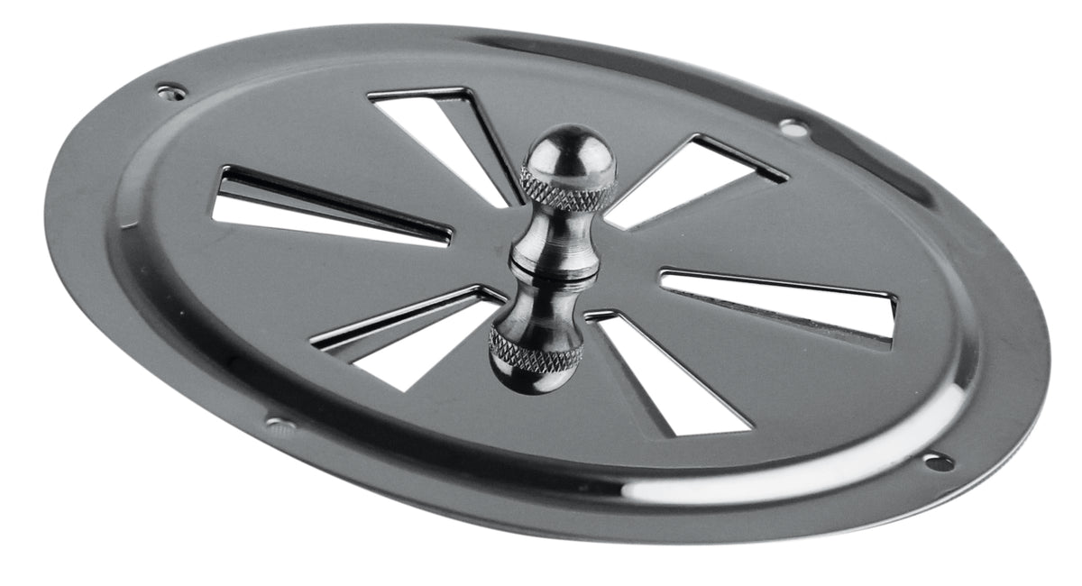 Hollex ventilatierooster 128mm afsluitbaar (50387)