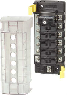 Blue Sea Systems stroomonderbreker blok ST CLB 6 circuits met aarding (5052-BSS)