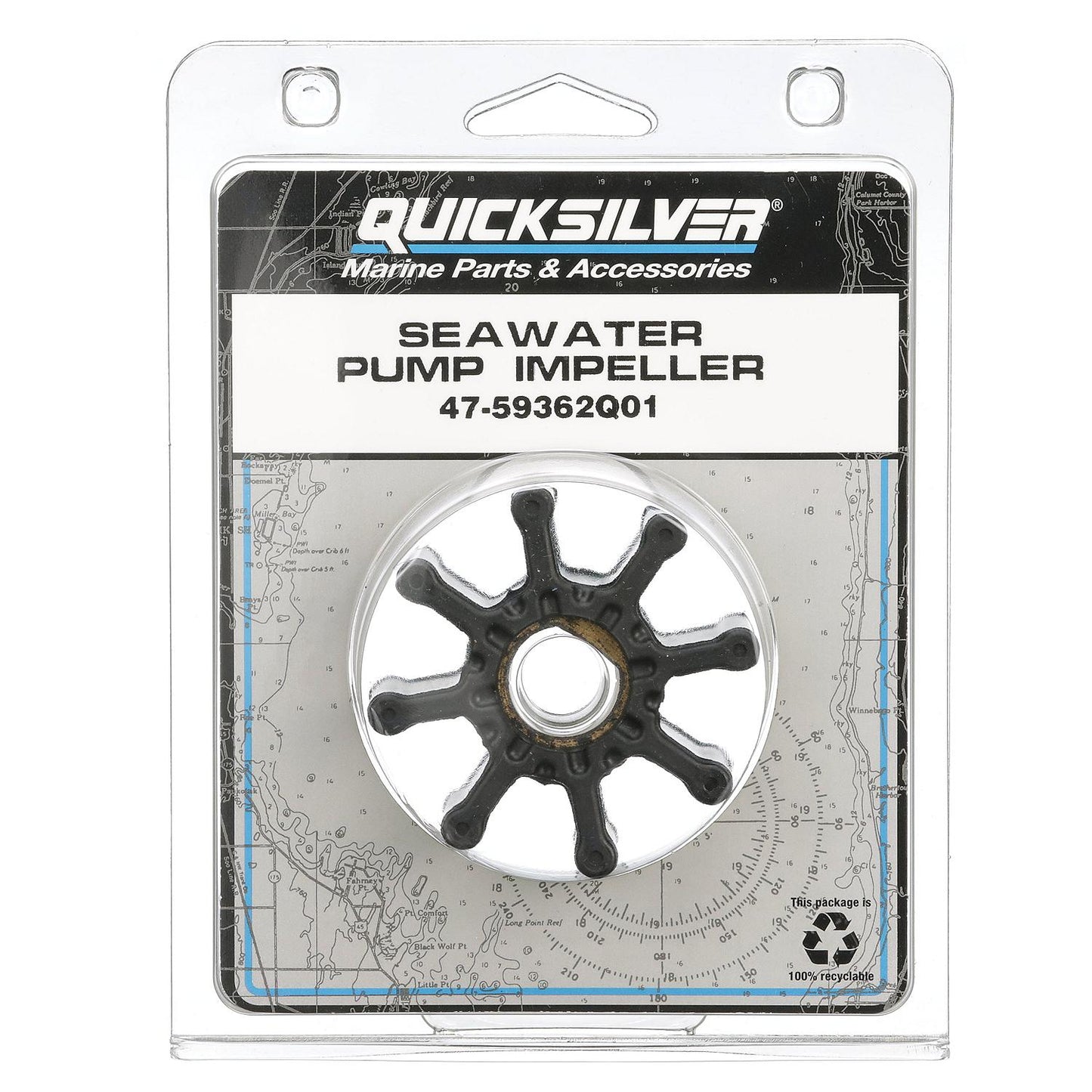 Mercury Quicksilver - Impeller - Fits MerCruiser Engines - 47-59362Q01