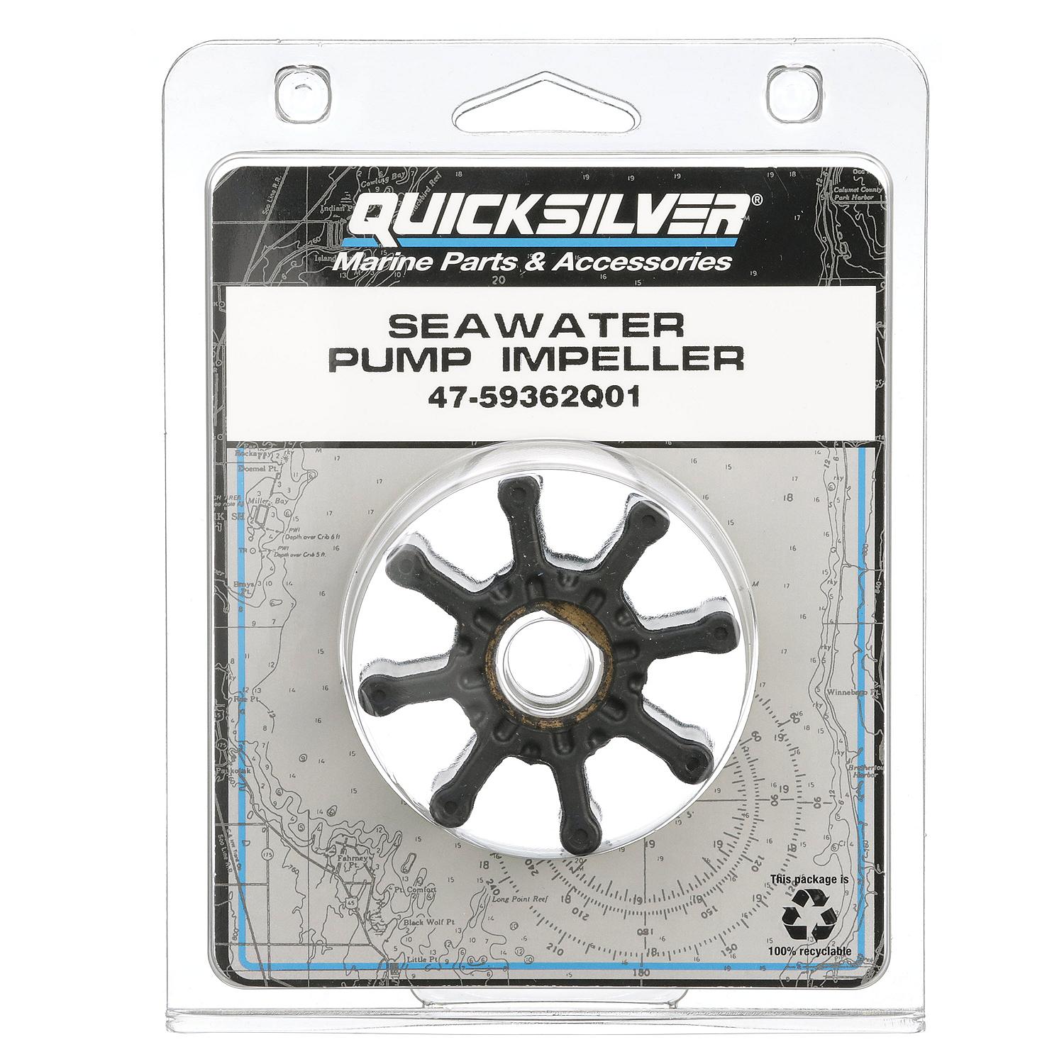 Mercury Quicksilver - Impeller - Fits MerCruiser Engines - 47-59362Q01