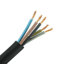 Ripca meeraderige kabel 5x1mm² zwart per 50mtr (5X1RND/50)