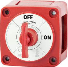 Blue Sea Systems Blue Sea Systems-accuschakelaar M-serie Aan/Uit met sleutel rood (6005-BSS)