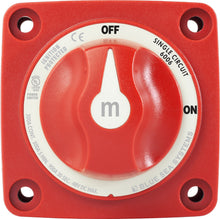 Blue Sea Systems Blue Sea Systems-accuschakelaar M-serie Aan/Uit met knop (6006-BSS)