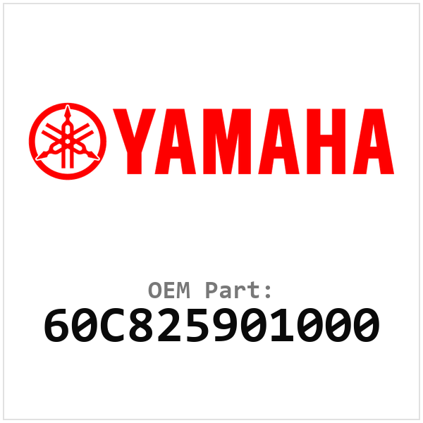 Yamaha OEM 60C825901000
