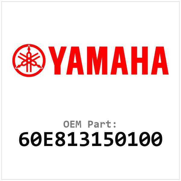 Yamaha OEM 60E813150100