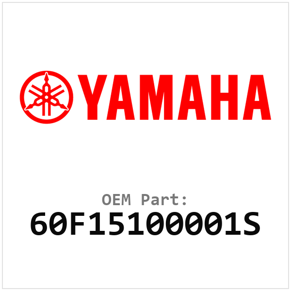 Yamaha OEM 60F15100001S