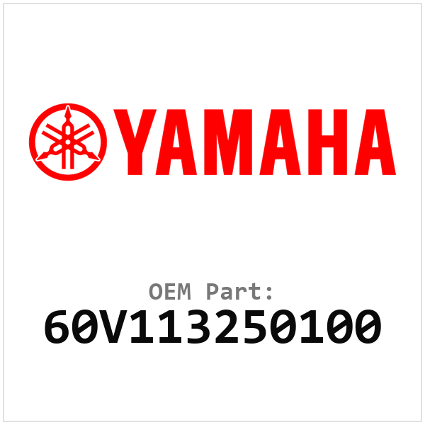 Yamaha OEM 60V113250100