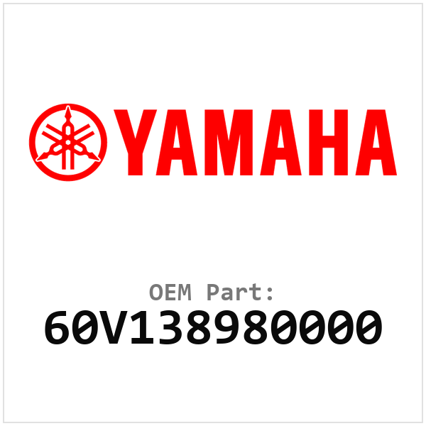Yamaha OEM 60V138980000