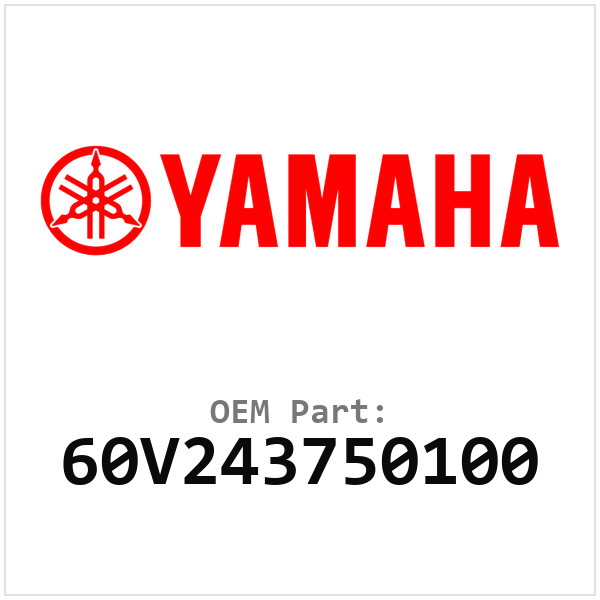 Yamaha OEM 60V243750100