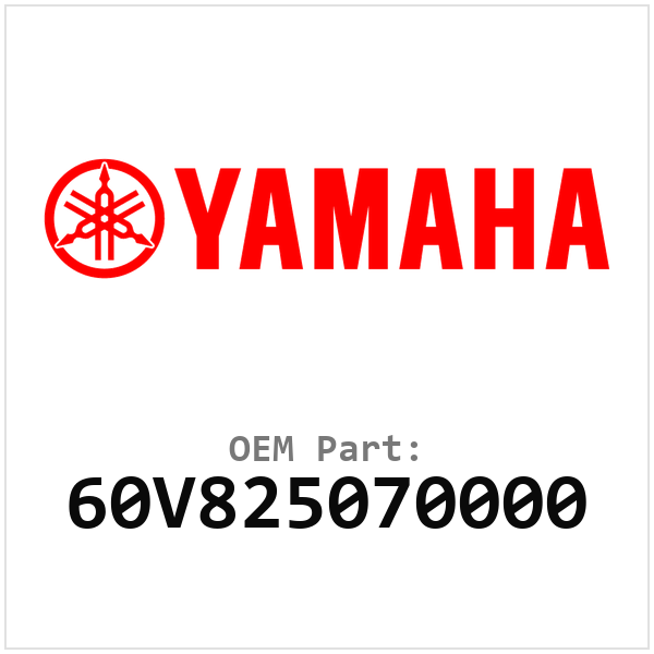 Yamaha OEM 60V825070000